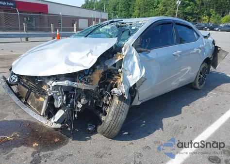 2016 Toyota Corolla S Plus из США, поврежденный, VIN 2T1BURHE2GC701138